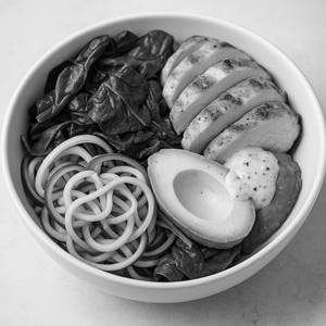 Keto Low-Carb Bowl (Chicken) {Protein: 30G ,Carbs: 6G,Fat: 20G,Calorie: 340}}