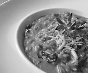 Three Mushroom Ragu Risotto