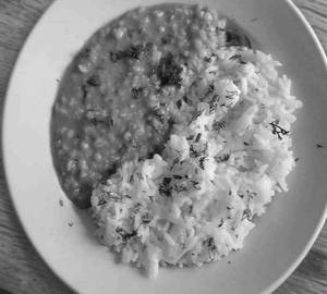 Dal Rice with gulab jamun