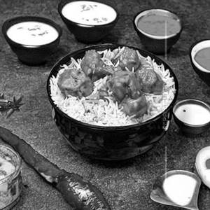 Chicken Tikka Gravy Biryani