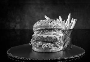 Jimis Veg Value Combo (burger + Side)