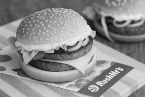 Classic Grilled Chicken Big Rush Burger