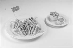 Veg Club Sandwich