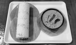Puttu With Cherupayar Curry