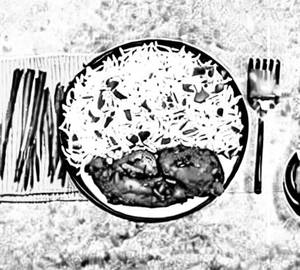 Chicken Chopper Rice