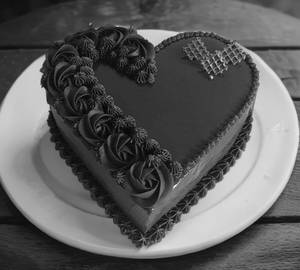 Chocolate Heart Cake