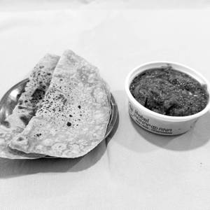 Chapati (2) + Coriander Chicken