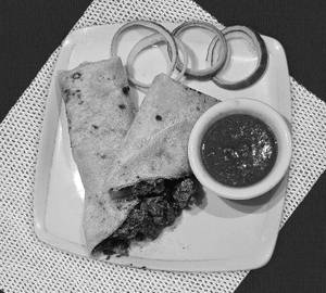 Mutton Kaleji Roll In Rumali Roti