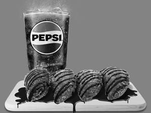 Molten Choco Pie 4pcs + Pepsi