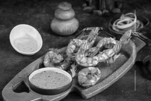 Kasundi Prawns