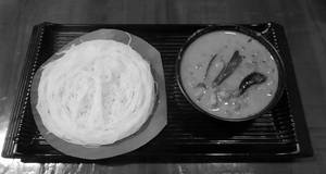 Idiyappam With Cherupayar Curry