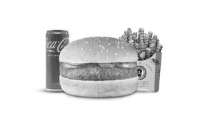 Chicken Chotu Singh Burger Combo