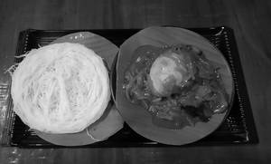 Idiyappam & Egg Roast