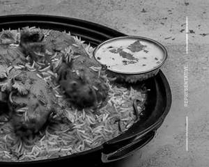 Chicken tikka biryani