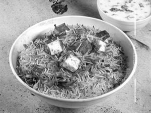 Paneer Dum Biryani