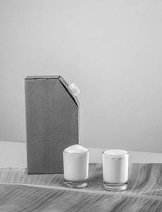 Badam Milk (Serves 2)
