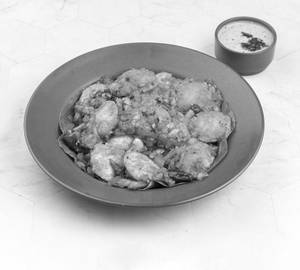 Tossed Ghee Garlic Masala Button Idli