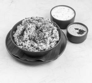 Tossed Ghee Mango Ginger Rice (Seasonal)