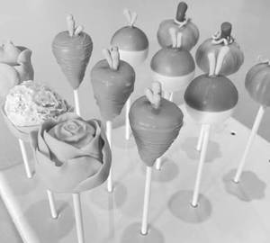 Veg Pops Cake [1 Pcs]