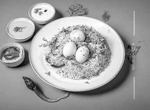 Egg biryani