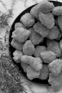 Crunchy chicken nuggets