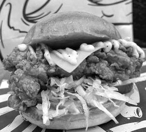 Hot And Spicy Chicken Burger