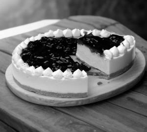 New York Baked Blueberry Cheese Cake