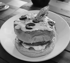 Burgizza Chicken Burger