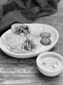 Crunchy Falafel Wrap