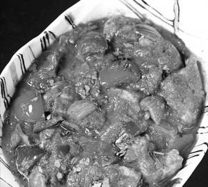 Kadai chicken (half)