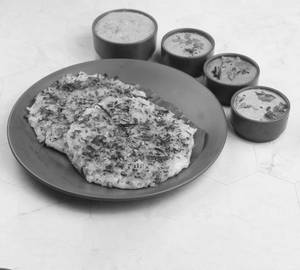 Ghee Onion Dosa (2 Pcs)