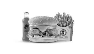 Veg Kurkure Momo Burger Value Combo