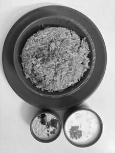 Tossed Ghee Garlic Masala Rice