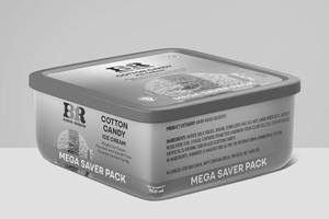 Cotton Candy Ice Cream (Family Prepack)