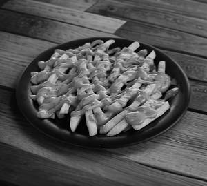 French fries saucy [regular]