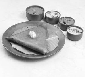 Ghee Garlic Masala Dosa