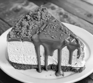 Lotus Biscoff Baked Cheese Cake Slice