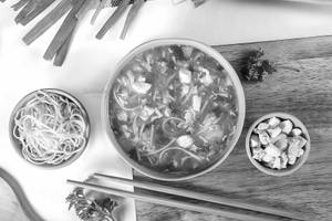 Chicken Talumein Soup