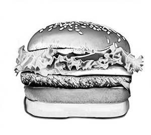 Schezwan  Bbq Paneer Burger
