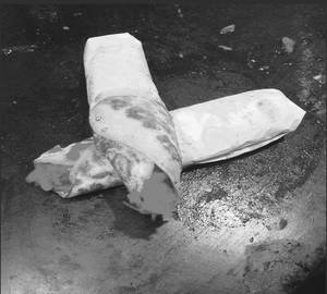 Double egg chicken roll