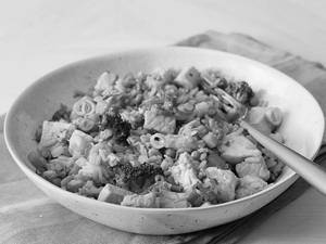 Mixed Butter Garlic Rice