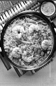 Prawns fried rice