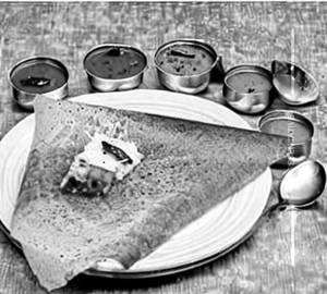 Kaju Paneer Dosa