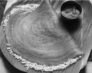 Ghee Karampodi Dosa