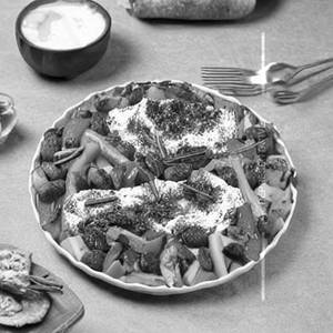 Baked vegetable nicoise