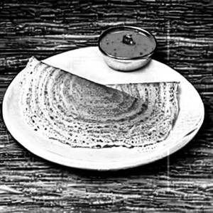 Onion Karampodi Dosa