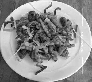 Chilli squid dry