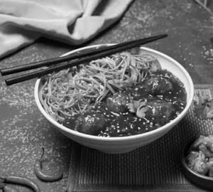 Combo - Veg manchurian with veg noodles