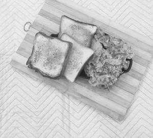 Bread Omelette [2 Eggs, 3 Bread Slices]