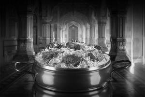 Gosht-e-Nawabi Handi Biryani (Serves 2)